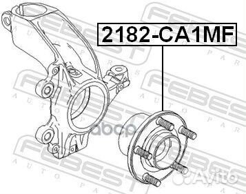 2182CA1MF к-кт подшипника ступицы перед.Ford S