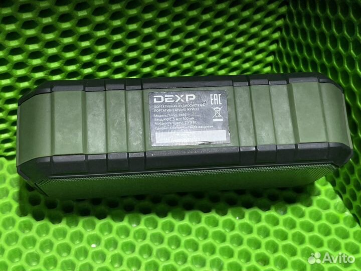 Портативная аудиосистема dexp p450