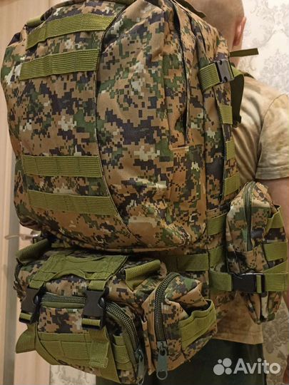 Тактический рюкзак 4 в 1