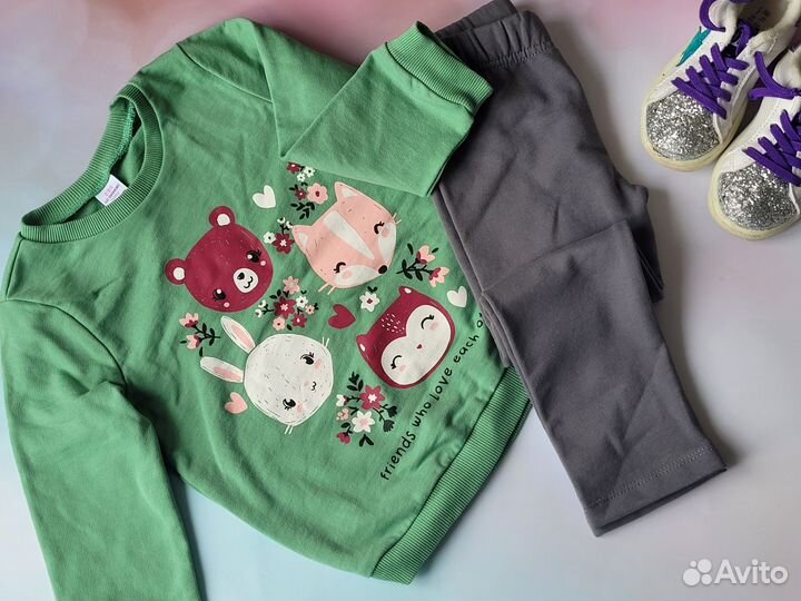 Пакет вещей для девочки 92 98