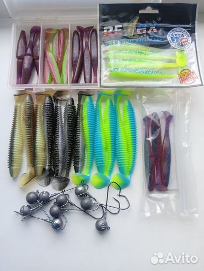 Набор силиконовых приманок