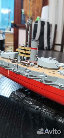 Сборная модель Линкор Севастополь 1\350