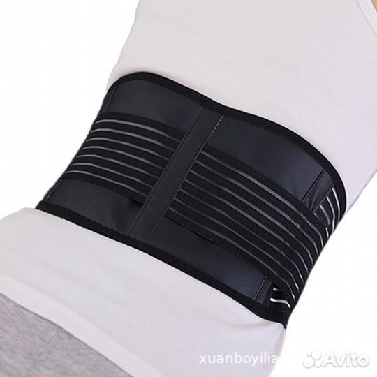 Магнитно-турмалиновый пояс согревающий усиленный