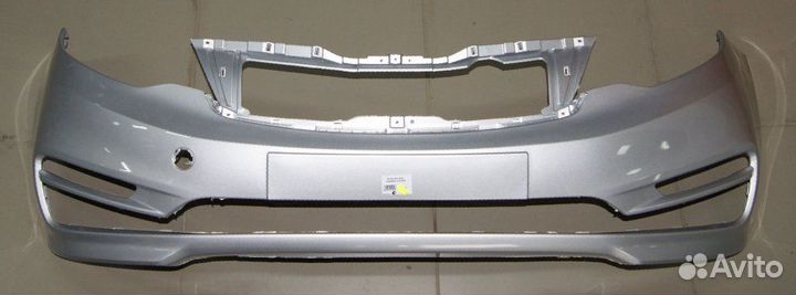 Бампер передний в цвет Кия Рио 2015-2017