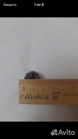 Серебряный комплект с гранатом