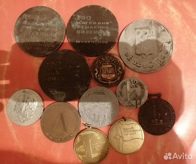 Настольная медаль СССР