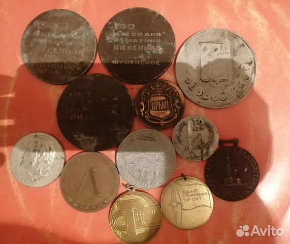 Настольная медаль СССР