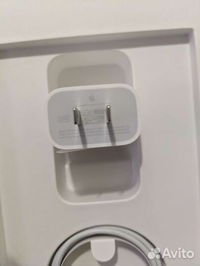 Блок питания apple 20w +кабель USB-C to (оригинал)