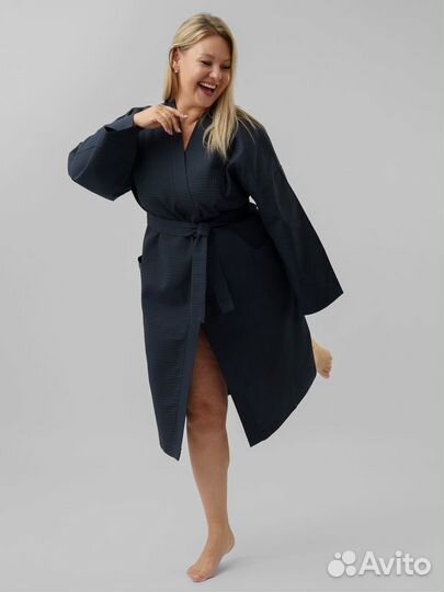 Халат банный вафельный Артикул 126 - 123