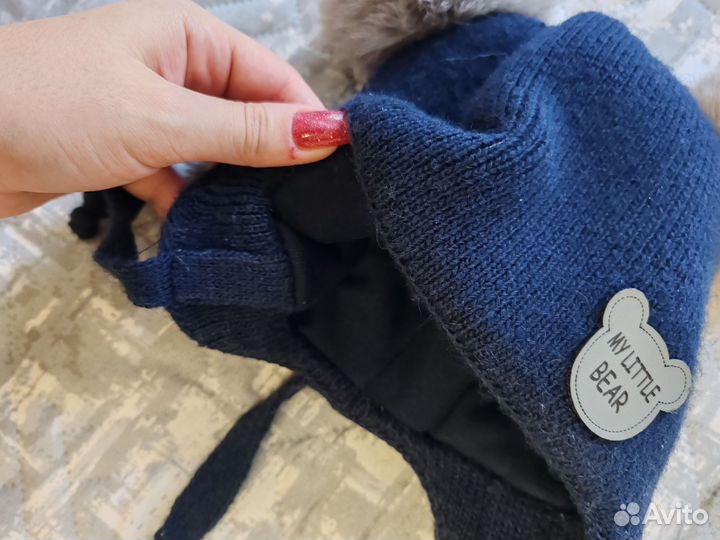 Шапка детская зимняя