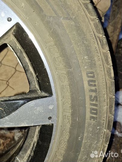 Колеса в сборе r15 летние