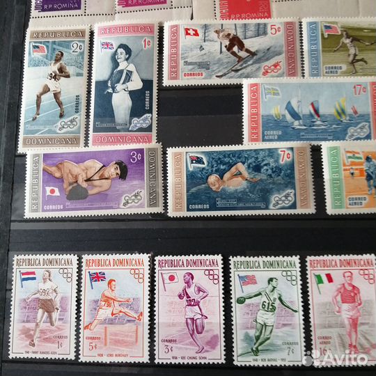 Коллекция марок ои 1956 15 серий Чистые