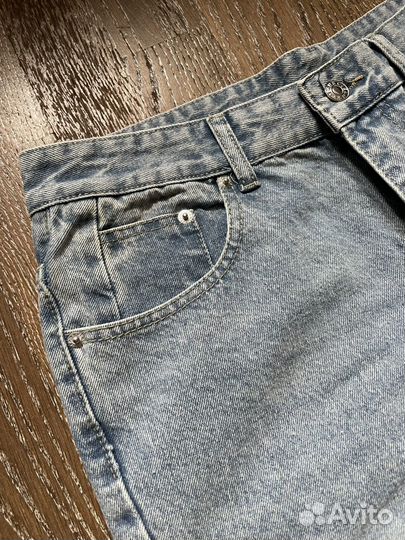 Джинсы type Zara flared голубые