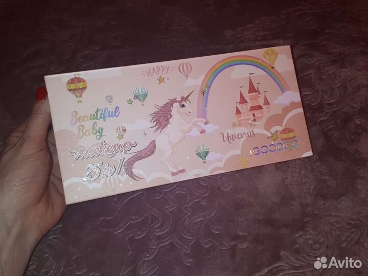 Набор детской косметики новый