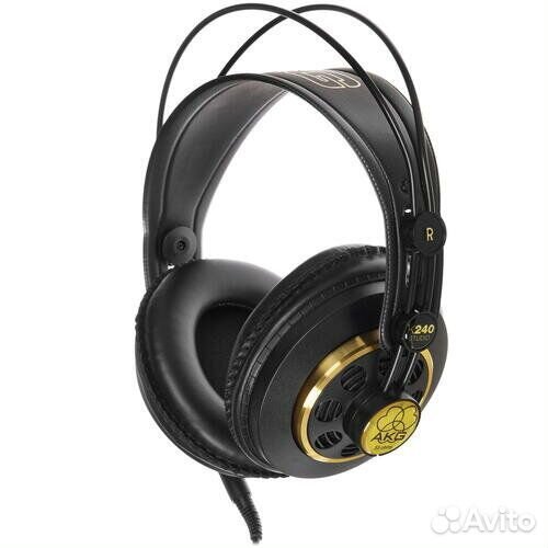 Наушники AKG K 240 Studio, mini jack 3.5 mm, черный