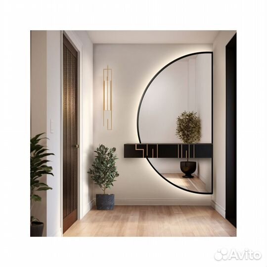 Зеркало на заказ с подсветкой