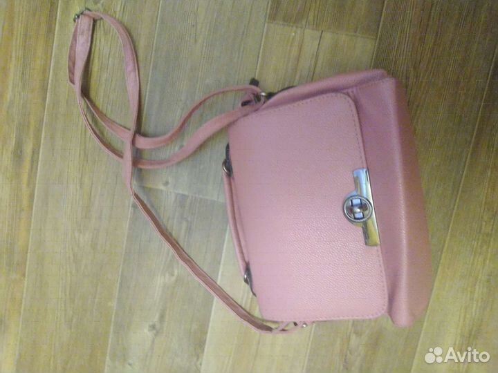 Сумка розовая