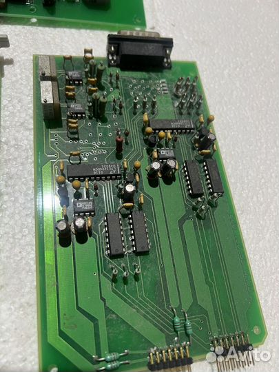 Плата с радиодеталями