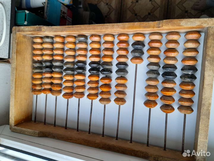 Счеты деревянные СССР