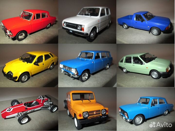 Москвич, Иж модели авто (и другие, большой выбор)