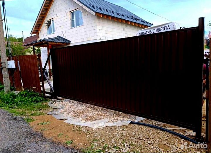 Каркас откатных ворот с доставкой