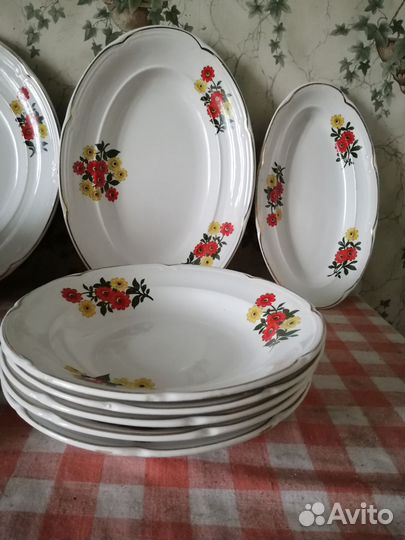 Сервиз столовый суповой