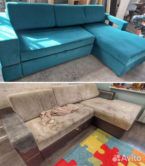 Перетяжка и обивка мебели. Расчёт по фото