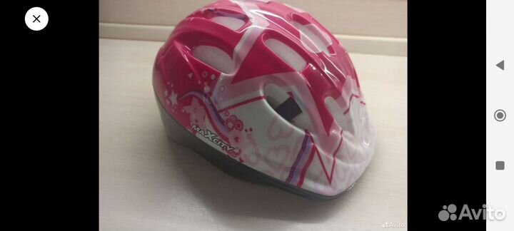 Шлем. Велошлем детский, для девочек
