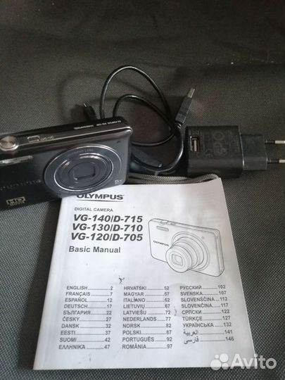 Компактный фотоаппарат olympus