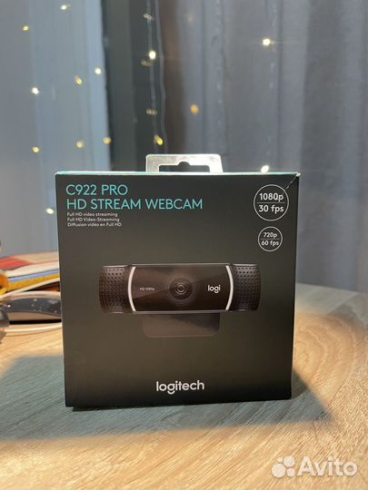 Веб-камера logitech c922 pro stream новая