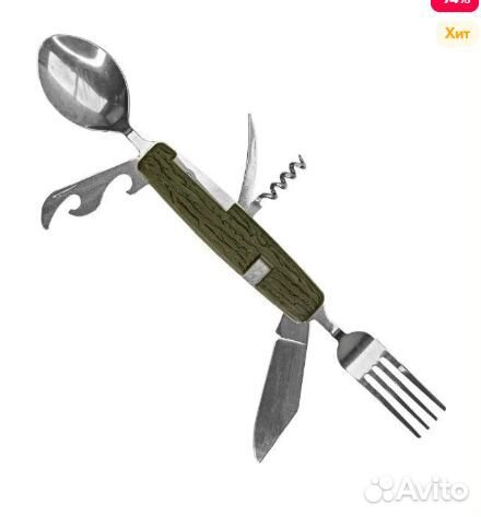 Мультитул походный/столовый набор 6 в 1