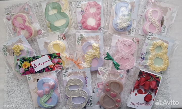 Мыло на 8марта