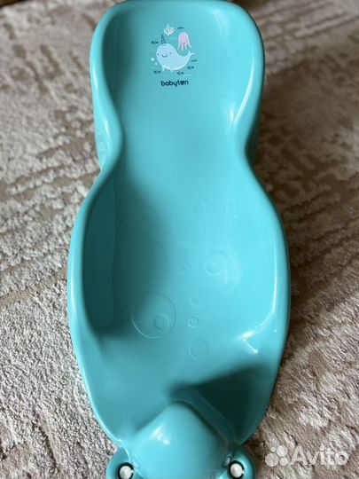 Горка для купания + круг на шею