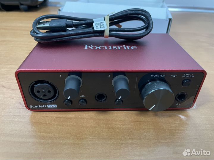 Focusrite scarlett solo 3rd gen