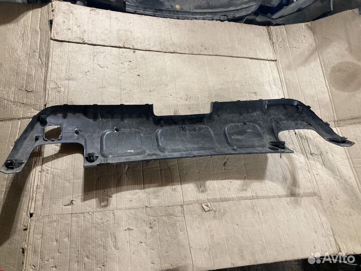 Накладка заднего бампера Geely Atlas (NL-3)