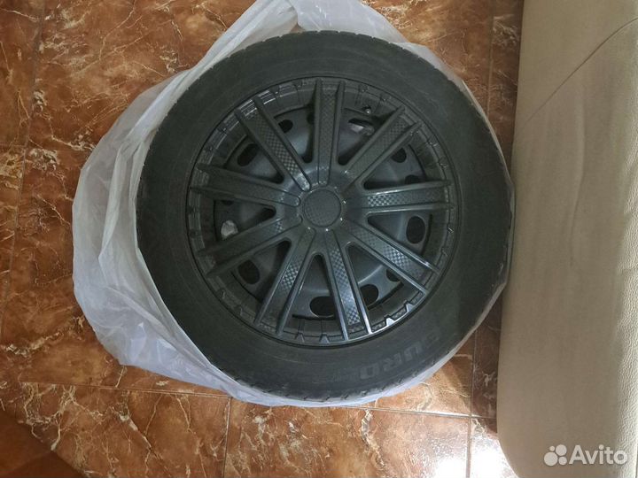 Комплект двух колес r16 летних на штампах