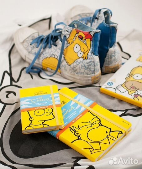 Блокнот Moleskine The Simpsons Симпсоны