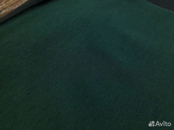 Футер фуллайкра цвет темно зелёный, сиреневый