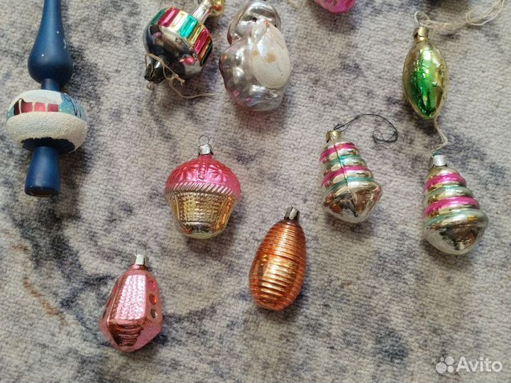 Елочные игрушки СССР