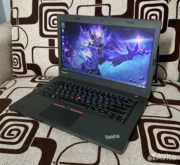 Ноутбук Lenovo thinkpad L450 i3-5005u c SSD