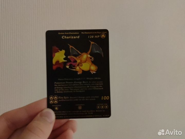 Карточки покемон (чëрные)