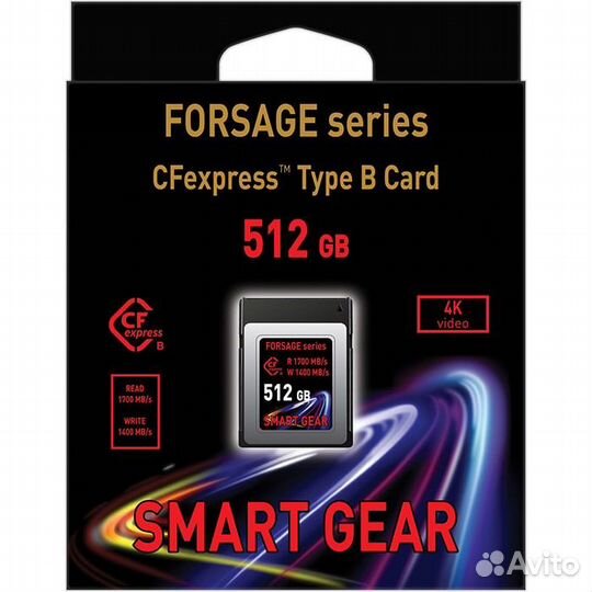 Карта памяти SMART Gear CF Express Type B Forsage