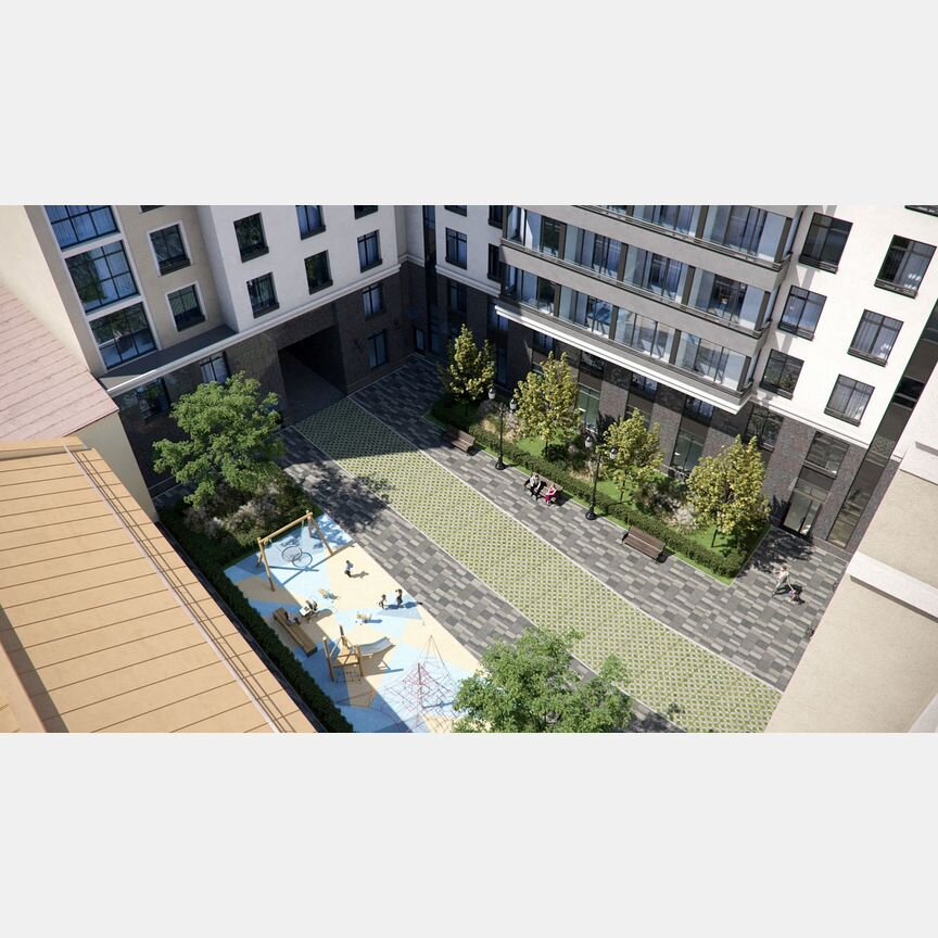 3-к. квартира, 96,7 м², 6/9 эт.