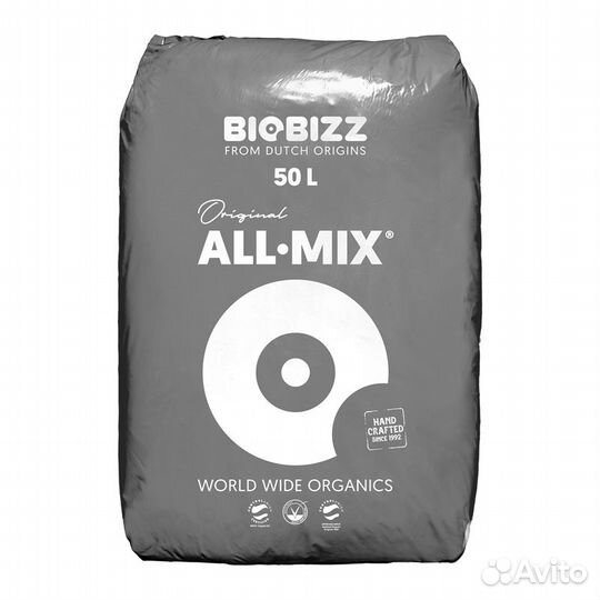 Земля Субстрат All-Mix BioBizz 50 л удобрение