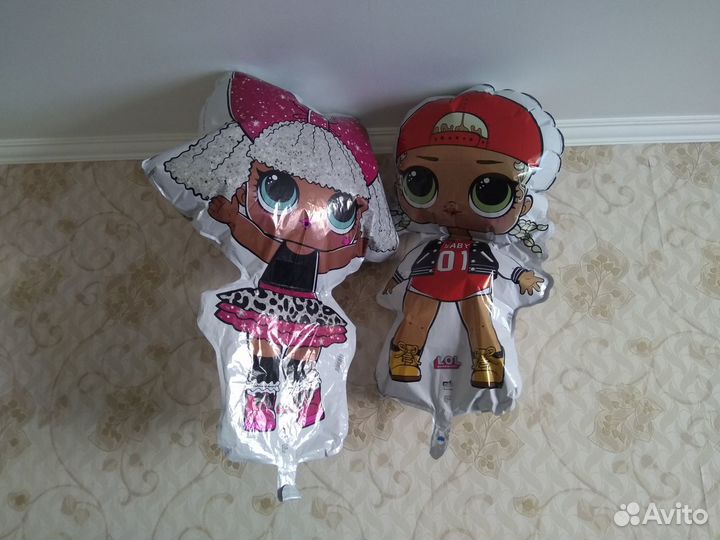 Шарики фольгированные