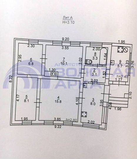 Дом 83,1 м² на участке 10 сот.
