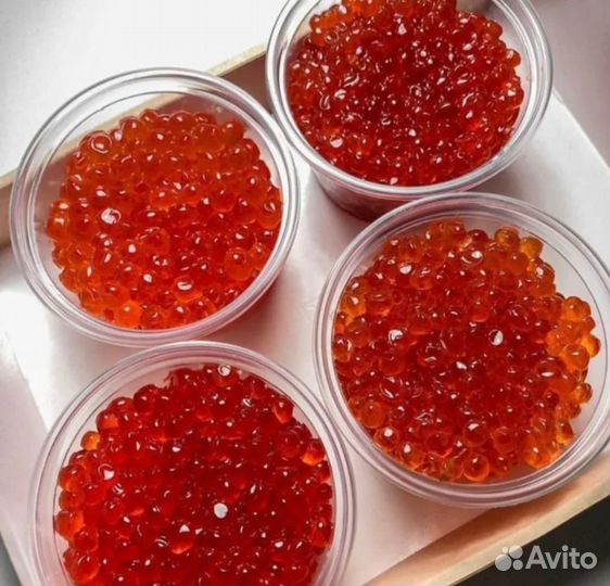 Красная икра горбуши