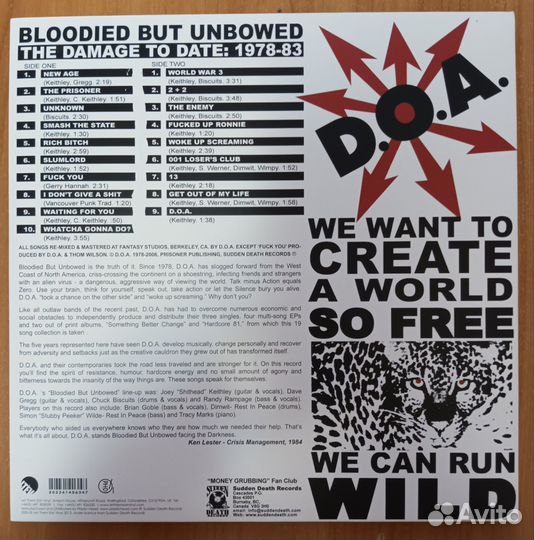 D.O.A.–Bloodied But Unbowed