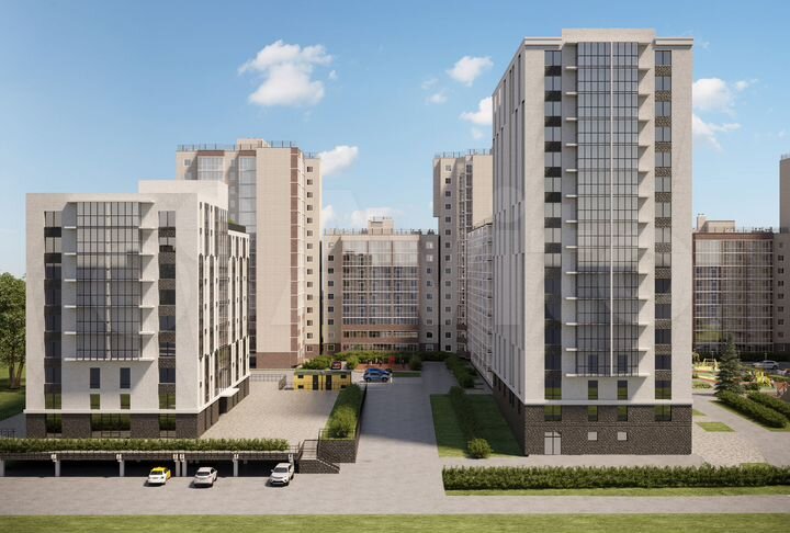 1-к. квартира, 46,7 м², 5/15 эт.