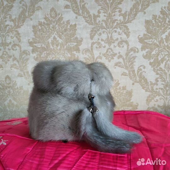 Шапка норковая женская